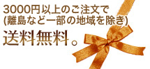 3個以上のご注文で全国どこでも送料無料！！